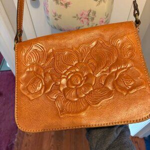 Patricia Nash Tan Crossbody Bag